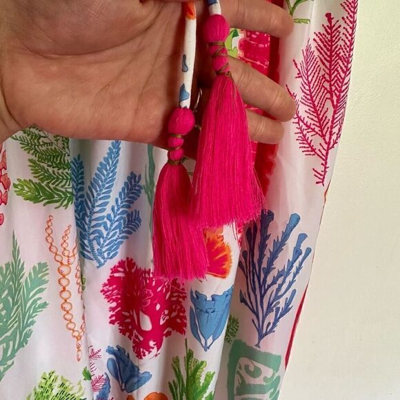 Gretchen Scott Haight Ashbury Skirt/Dress in Various Corals Sea Sway Brights - Picture 8 of 12